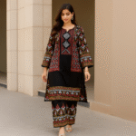 Samar's Fashion Trendy New Arrival Stitched Fashionable Printed 2pc Dress For Women and Young Girls