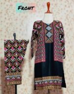 Samar's Fashion Trendy New Arrival Stitched Fashionable Printed 2pc Dress For Women and Young Girls - Image 3