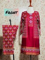 Samar's Fashion Trendy New Arrival Stitched Fashionable Printed 2pc Dress For Women and Young Girls - Image 4