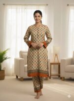 New Trendy Stitched Lawn Cotton 2pc Suit for Women - Summer Collection - Stitched Dresses for Women - Dress for Girls - Dresses for women