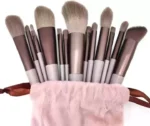 13 PCS Makeup Brush Set Soft, Eyeshadow Contour, Concealer, Eyeliner, Brush, Foundation Beauty Cosmetic Brushes Tools - Image 2