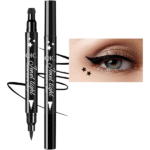 Convenient Makeup Cat Eye Wing Eyeliner Stamp Hearts Stars Shapes Face Stamps Eyeliner Pen Set - Image 4