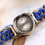 Luxury Stylish Girls Analog Handmade Braided Bracelet Watch Thread Knitted Weaved Strap Women Dress Casual Watches - Image 5