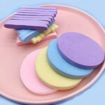 12pcs/6pcs Soft Cleansing Sponge Puff Compressed Travel Makeup Washing Stick Maquiagem Cosmetic Puff Skin Cleanser Puffs Foundation Sponge