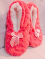 Indoor Home Slippers Warm Soft Plush Slippers Non-slip Indoor Slippers - Image 5