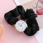 Korean watches for girls Ins Girls Alloy Ribbon Streamer Watch Female Accessories