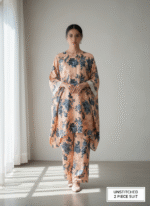 NSA Collection | Khaddar 2 Piece Unstitched Suit for Women | Winter & All Season | Premium Printed/Embroidered Dress Material | Ladies Fancy/Soft Khaddar - Image 2