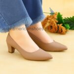 European Fashion Classic Women Low Heel Pumps & Court Shoes - Fashion Business Dress Shoes