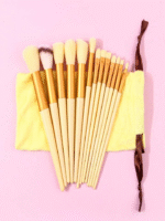 13 PCS Makeup Brush Set Soft, Eyeshadow Contour, Concealer, Eyeliner, Brush, Foundation Beauty Cosmetic Brushes Tools - Image 5