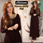 Winter Collection 2 Piece Velvet Dresses For Women | Velvet Dresses For Women Winter Unstitched | Velvet Dresses For Women Winter Fancy | winter clothes For Women